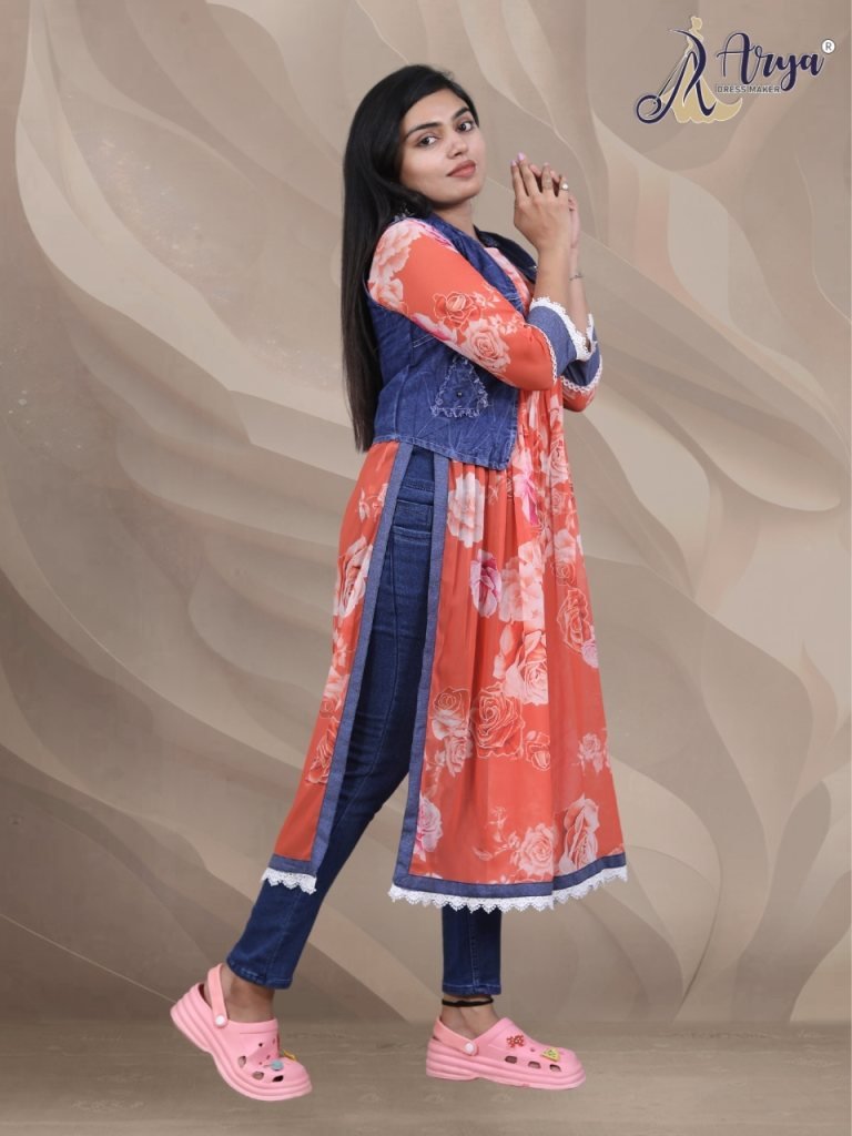 below 200 Long kurti Kurta kurtis stylish cotton straight design anarkali  georgette reyon rayon cottan trendy