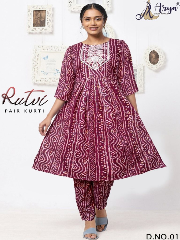 Buy House of Pataudi Bandhani Kurtis & Kurtas - Women | FASHIOLA INDIA