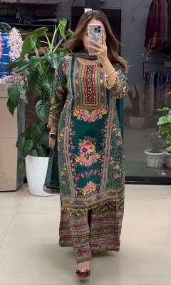 Aapsee Pakistani Heavy Fancy Plazzo Pair With Dupatta Set PAKISTANI SUIT