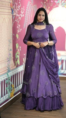 Amaanat Designer Lehenga Set with Peplum Style Blouse   Dupatta  Western Wear