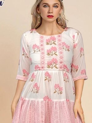 Asvi Tunic Mirror thread work Western 04  Western Wear
