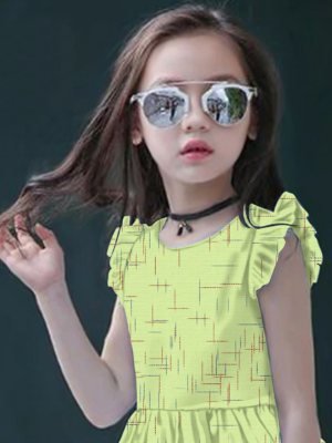 Bavv Green Khadi Cotton Western Top And Pant For Kids Wear D5 Kids  Wear