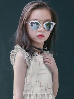 Bavv White Khadi Cotton Western Top And Pant For Kids Wear D7 Kids  Wear