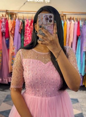 Cinderella Long Gown Party Wear gown