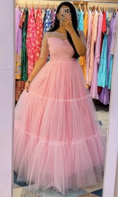 Cinderella-Long Gown Party Wear gown