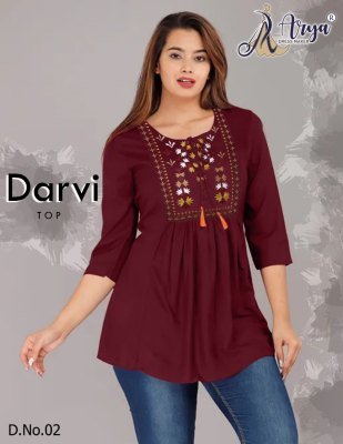 Darvi Cotton Thread work Top D2 TOP