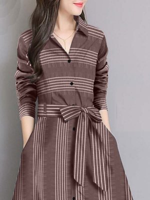 Fex Brown Viscose Lining Party Wear Western Dresses For Women Wear D2  Western Wear