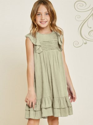 Giraa Beige Imported Herban Line Girls kids Wear  6 Kids  Wear