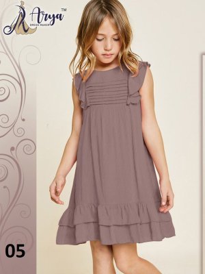 Giraa Brown Imported Herban Line Girls kids Wear  5 Kids  Wear