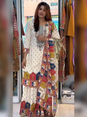 Gulista Heavy Fency Plazzo Pair with Dupatta Set KURTIES