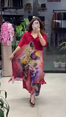 HELLY  LONG SHIRT STYLE DRESS 