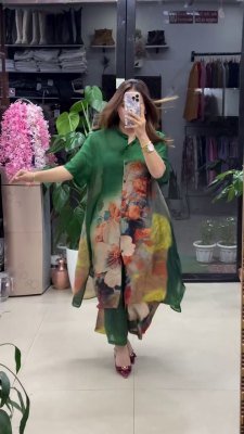 HELLY  LONG SHIRT STYLE DRESS 
