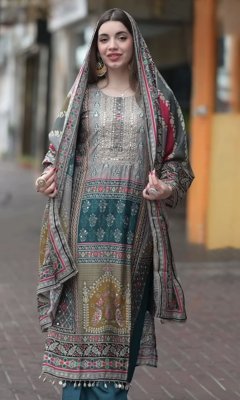 HOOWA HEAVY FANCY PAIR WITH DUPATTA SET  