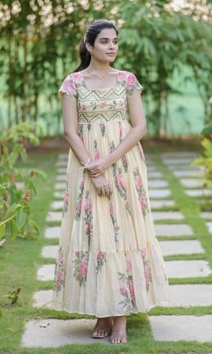 INAYAT Heavy Fency Long Western Dress  WESTERN WEAR