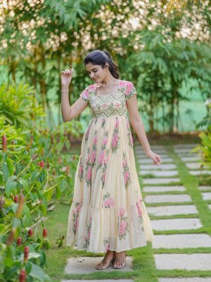 INAYAT Heavy Fency Long Western Dress  Western Wear