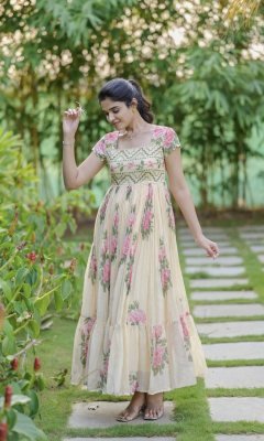 INAYAT Heavy Fency Long Western Dress   Western Wear