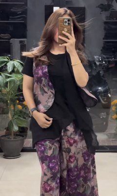 JASMINA DESIGNER THREE PIECE Suit  party wear kurtis