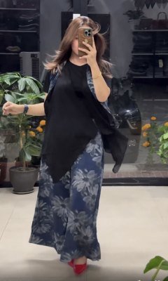 JASMINA DESIGNER THREE PIECE Suit  party wear kurtis