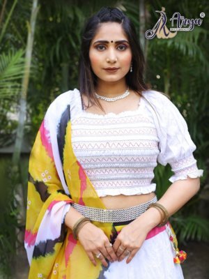 Jaganta Multicolour Cotton Fashinable Party Wear Lehenga Choli With Full Stitch Blouse For Women Wear D4 Lehenga