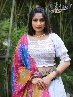 Jaganta Multicolour Cotton Fashinable Party Wear Lehenga Choli With Full Stitch Blouse For Women Wear D6 Lehenga