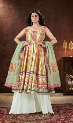 KAINAT-HEAVY FANCY PAIR WITH DUPATTA SET  party wear kurtis
