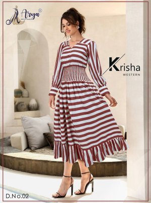 KRISHA COTTON PRINTED WESTERN WEAR D2