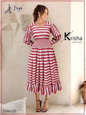 KRISHA COTTON PRINTED WESTERN WEAR D3 