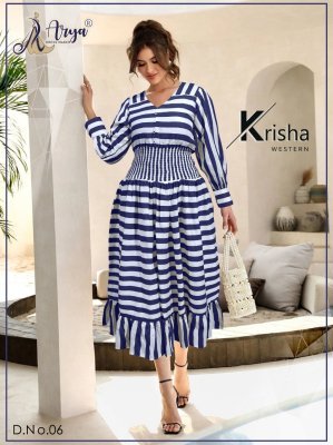 KRISHA COTTON PRINTED WESTERN WEAR D6