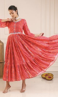 Kali-Long Western Gown   Western Wear
