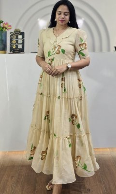 Kalwal- Long Western Dress   Western Wear