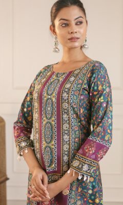 Kaneez-Heavy Fency Pair With Dupatta Set  PAKISTANI SUIT