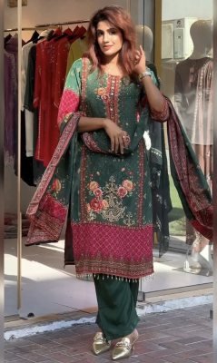 Karva Heavy Fancy Pair With Dupatta set 