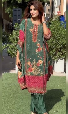 Karva Heavy Fancy Pair With Dupatta set PAKISTANI SUIT