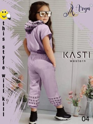 Kasti Toko Reyon Cap  Hoddy Top And Pant D4