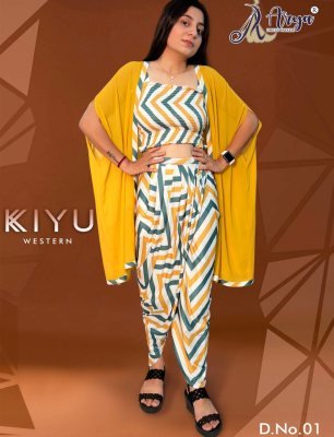 Kiyu Western Dhotio And Suit D1