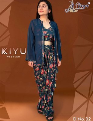 Kiyu Western Dhotio And Suit D2
