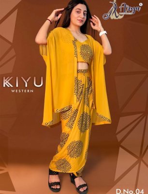 Kiyu Western Dhotio And Suit D4