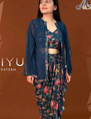 Kiyu Western Dhotio And Suit D2  Western Wear