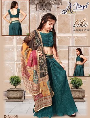 Like lehenga Choli Dupatta And Chanderi D5