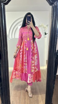 Maithili Fency Frock With Straight Cut Pan WESTERN WEAR