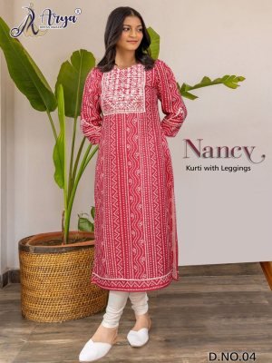 Nancy Kurti With Lehhings and thread work 04