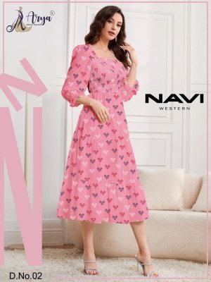 Navi Reyon Cotton Printed Western Wear 2