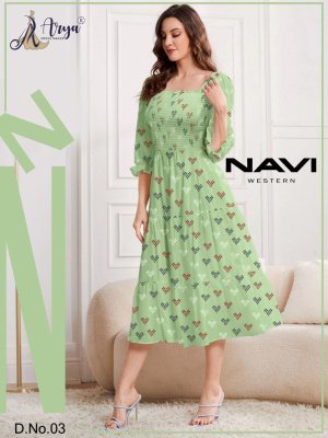 Navi Reyon Cotton Printed Western Wear 3