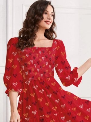 Navi Reyon Cotton Printed Western Wear 4  Western Wear