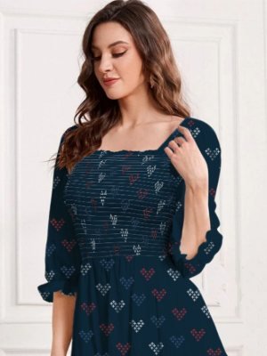 Navi Reyon Cotton Printed Western Wear 6  Western Wear