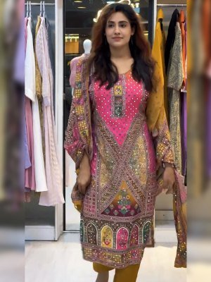 Nazama Heavy Fancy Pair With Dupatta Set 