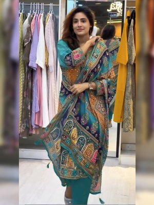 Nazama Heavy Fancy Pair With Dupatta Set 