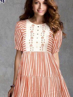 Nika Tunic Mirror thread work Western 01  Western Wear