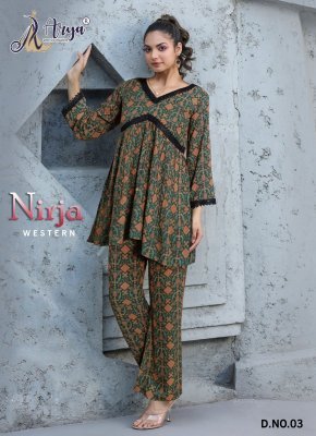 Nirja Cotton Printed Western Wear Pair 3 