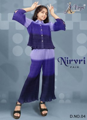 Nirvri kids top nd pant western collection 04 Kids  Wear